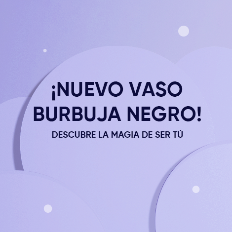 Vaso Burbuja Negro