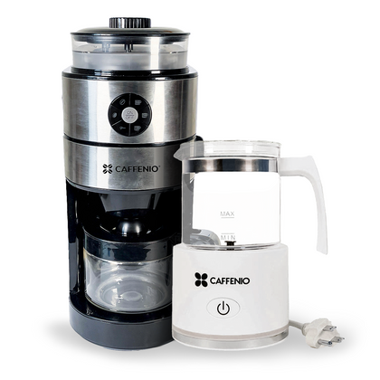 Cafetera cónica + Cremadora
