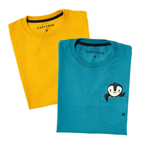 Camisetas Pingüino manga corta