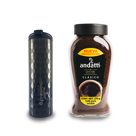 Termo espresso + Café Soluble 275 gr